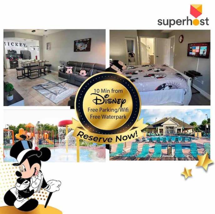 The Villas At Seven Dwarfs - 2624 Mickey Villa - Near Disney - Water Park Kissimmee Bagian luar foto